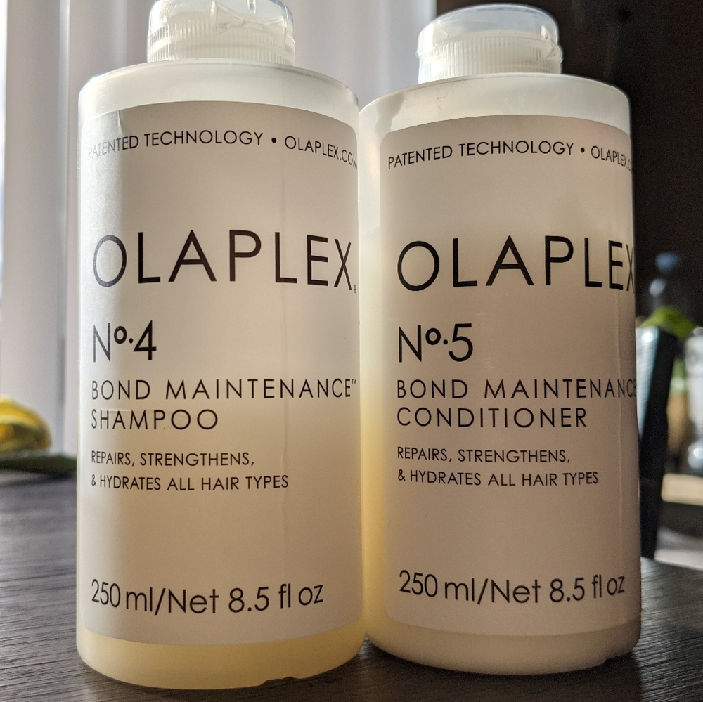 Olaplex shampoo and conditioner